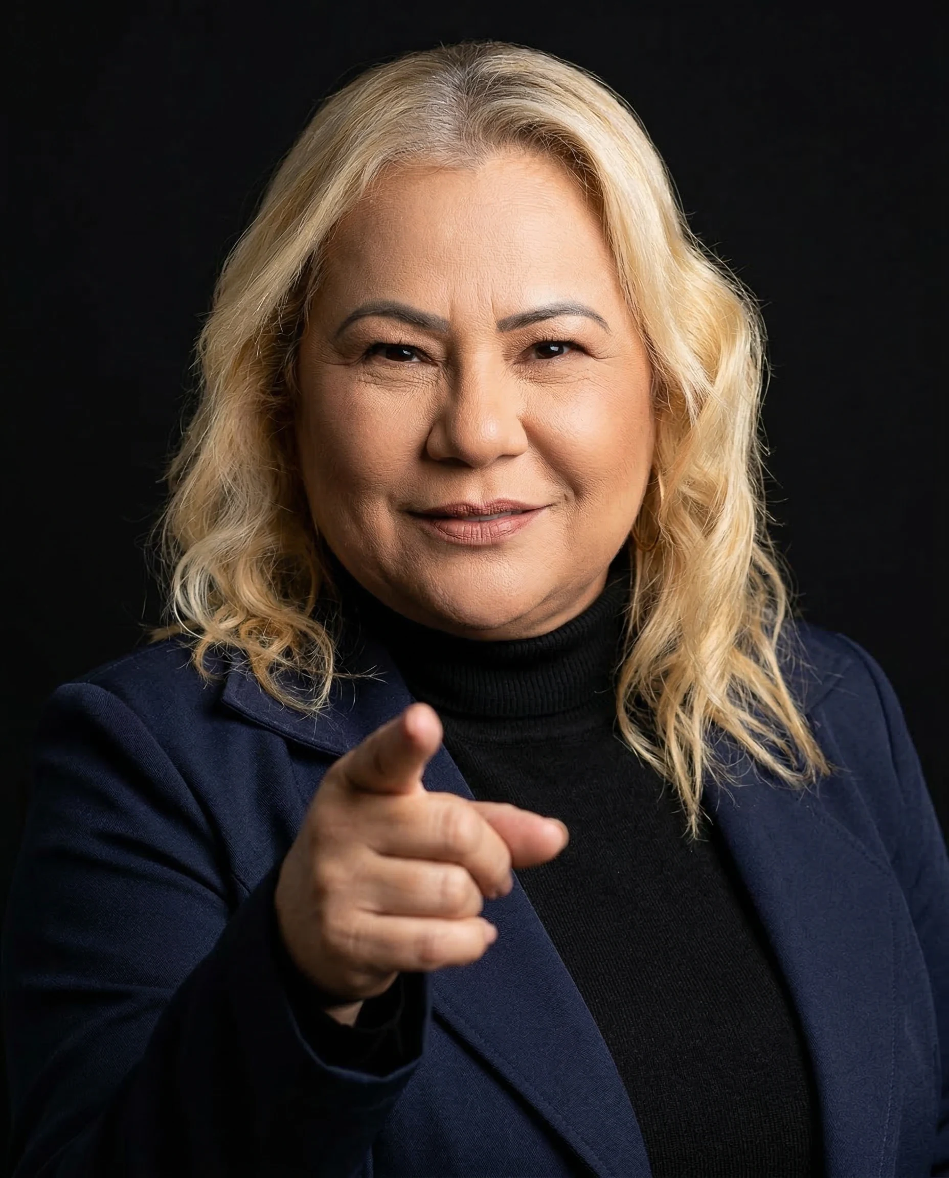 Retrato liderança executiva IA